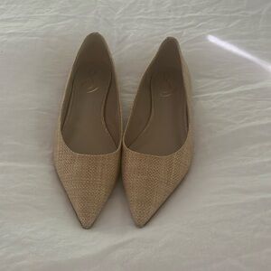 SAM EDELMAN - WANDA Nude Pointed Toe Size 9, worn a couple of times